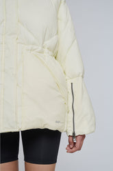 Giacca In Nylon 9334 Panna - Panna | OOF WEAR