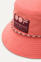 Cappello Bucket In Nylon Pesca 2008 Corallo -  | OOF WEAR