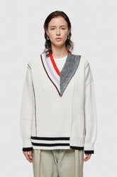 Mohair Wool Blend Sweater 4073 - Cream - Cream | OOF WEAR