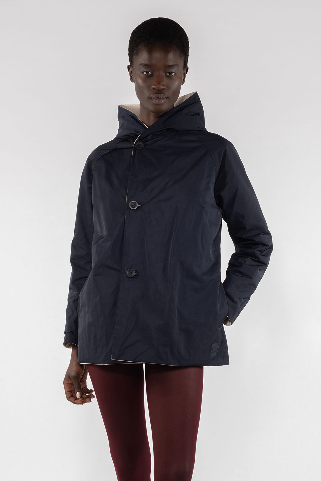 ジャケット・アウター OOF WEAR ecofur&nylon satin jaket OOF WEAR - Modern Women's Outerwear