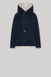 Giacca In Nylon Reversibile 9006 Panna Blu -  | OOF WEAR