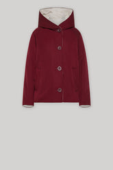 Giacca In Nylon Reversibile 9006 Bordeaux Panna -  | OOF WEAR