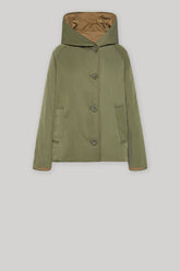 Giacca In Nylon Reversibile 9006 Verde Militare Cammello -  | OOF WEAR