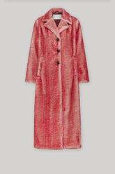 Cappotto In Eco Pelliccia 9300 Cremisi -  | OOF WEAR