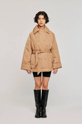 Giacca in Nylon 9313 Cammello - Cammello | OOF WEAR