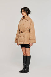 Giacca in Nylon 9313 Cammello - Cammello | OOF WEAR