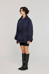 Giacca in Nylon 9313 Blu Notte -  | OOF WEAR