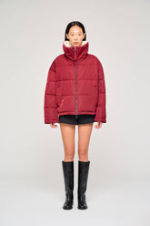 Giacca In Nylon 9314 Bordeaux - Bordeaux | OOF WEAR