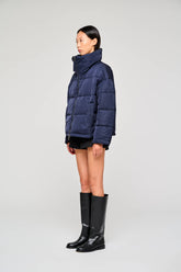 Giacca In Nylon 9314 Blu Notte - Blu Notte | OOF WEAR