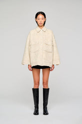 Giacca 9317 Bianco Lana -  | OOF WEAR