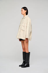Giacca 9317 Bianco Lana -  | OOF WEAR