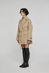 Trench Corto 9322 Cammello -  | OOF WEAR
