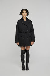 Trench Corto 9322 Nero -  | OOF WEAR