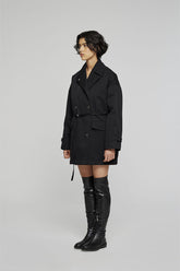 Trench Corto 9322 Nero -  | OOF WEAR