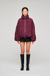 Giacca In Nylon 9329 Bordeaux -  | OOF WEAR
