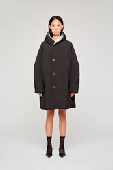 Giacca Reversibile in Nylon 9341 Argento Nero -  | OOF WEAR