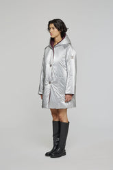 Giacca In Nylon Reversibile 9341 Argento Bordeaux -  | OOF WEAR