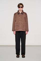 0100 Gent Field Jacket in Memory Bitter Chocolate -  | OOF WEAR