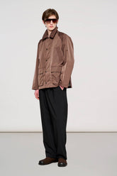0100 Gent Field Jacket in Memory Bitter Chocolate -  | OOF WEAR