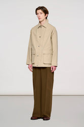 0120 Gent Field Jacket in Mackintosh Oxford Tan -  | OOF WEAR