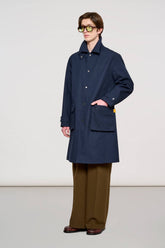9000 Brera Classic Raincoat in Mackintosh Total Eclipse -  | OOF WEAR
