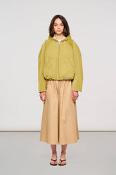 4000 Wien Reversible Short Jacket in Memory Burnished Gold + Bone White -  | OOF WEAR