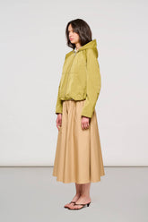 4000 Wien Reversible Short Jacket in Memory Burnished Gold + Bone White -  | OOF WEAR