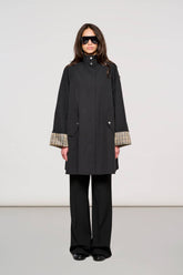 1000 York Raincoat in Two Layers Black -  | OOF WEAR