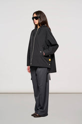 1100 Wien Cape Jacket Two Layers Black -  | OOF WEAR