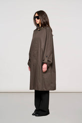 5000 Brera Trench in Cotone Smerigliato Bracken -  | OOF WEAR