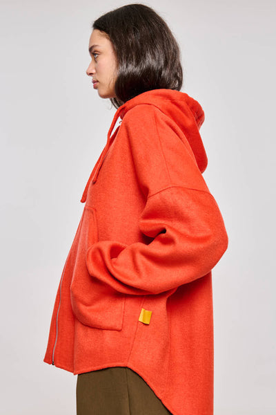8100 Hackney Hoodie in Double Splittable Molten Lava | OOF WEAR