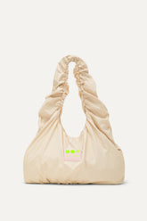 Borsa A Spalla In Nylon Crincle Water Repellent 3079 Crema -  | OOF WEAR