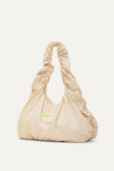 Borsa A Spalla In Nylon Crincle Water Repellent 3079 Crema -  | OOF WEAR