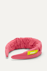 Ruched Nylon Memory Headband 2007 - Antique Pink - Old Rose | OOF WEAR