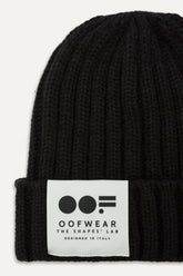 Rib Knit beanie 2014 - Black - Black | OOF WEAR